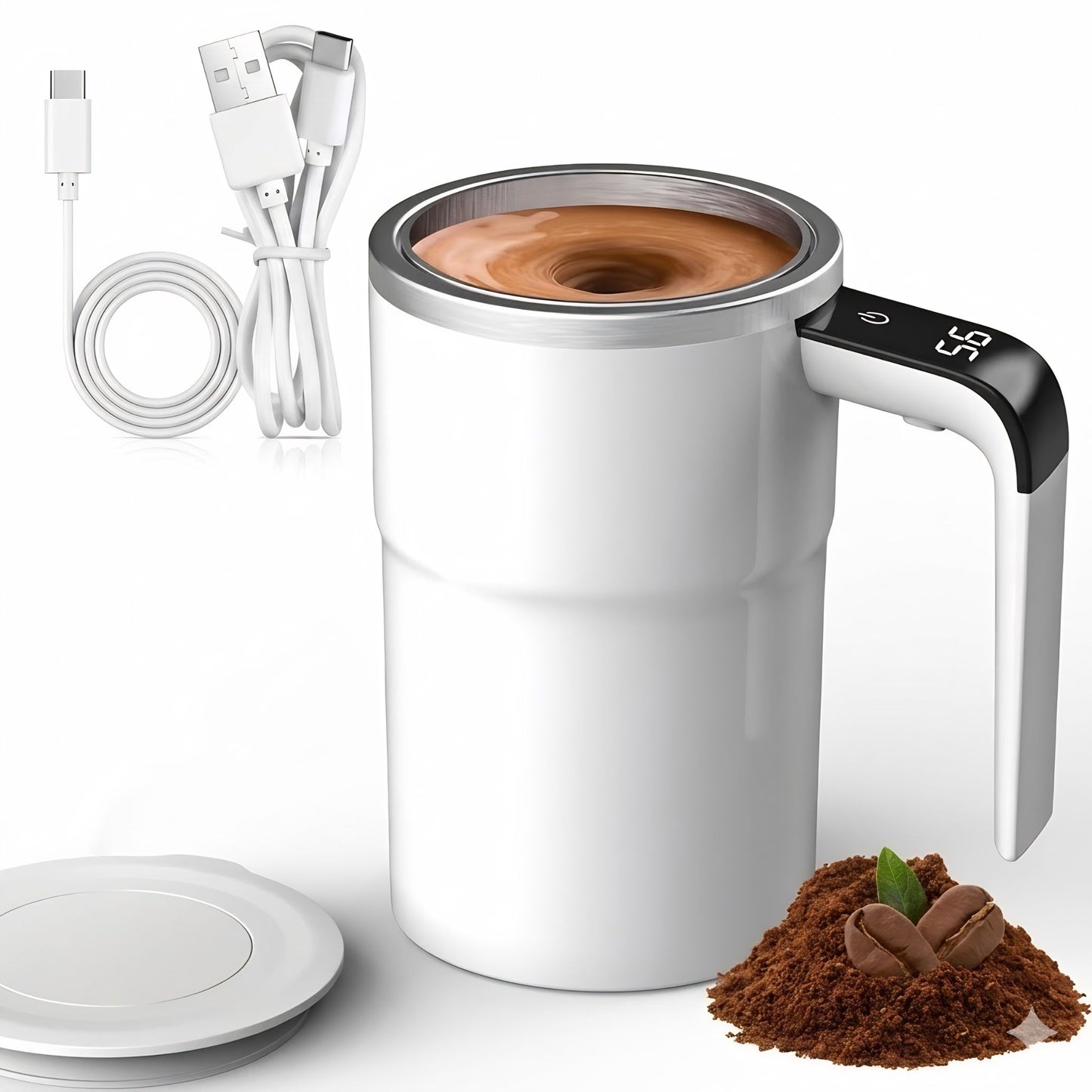 Taza Eléctrica Automezcla / Carga USB